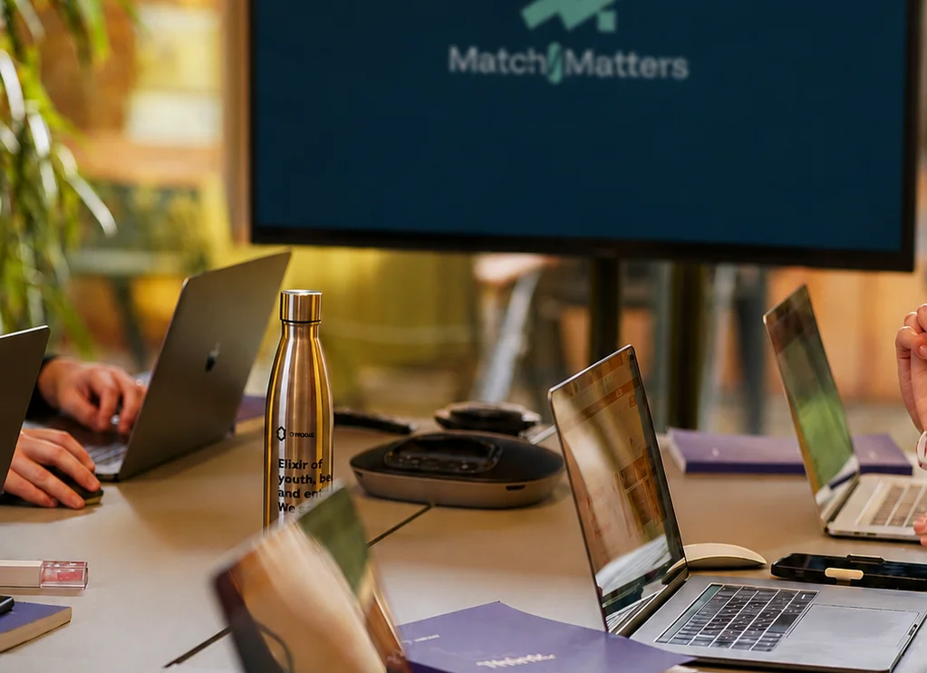 Op kantoor bij MatchMatters